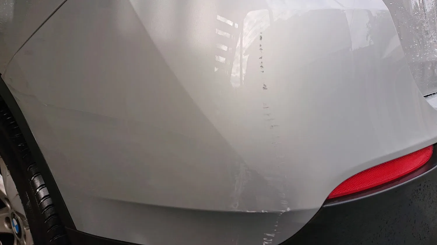 BMWバンパー施工 施工前
